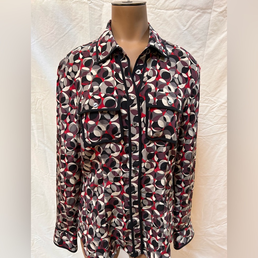 W by Worth Patterned Button Up